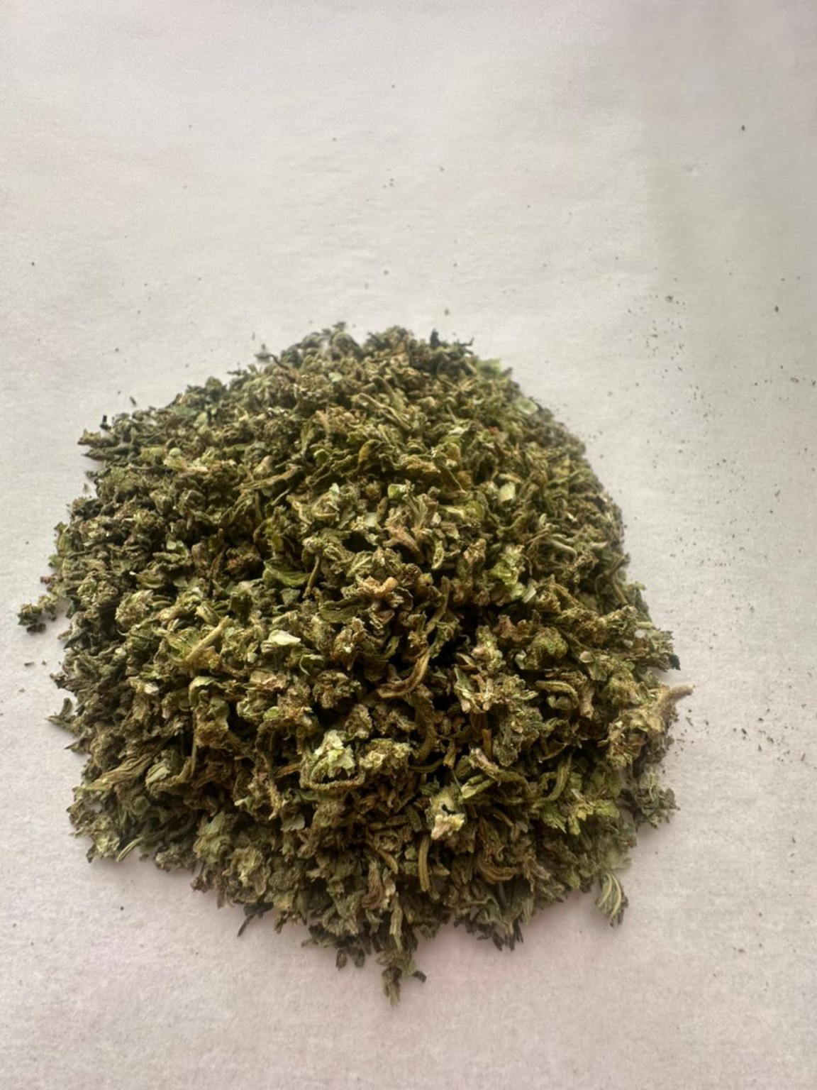 KETAMIX Balance biomass sample for illustration